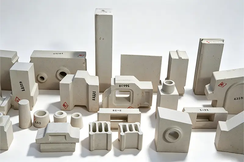 BUILDING MATERIALS INDUSTRY REFRACTORY MATERIALS FOR GLASS KILNS